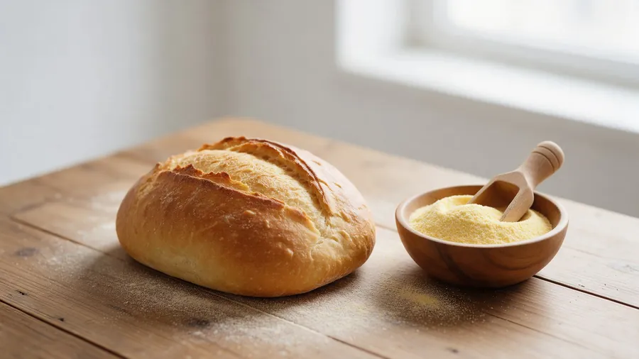 Pão e farinha de milho